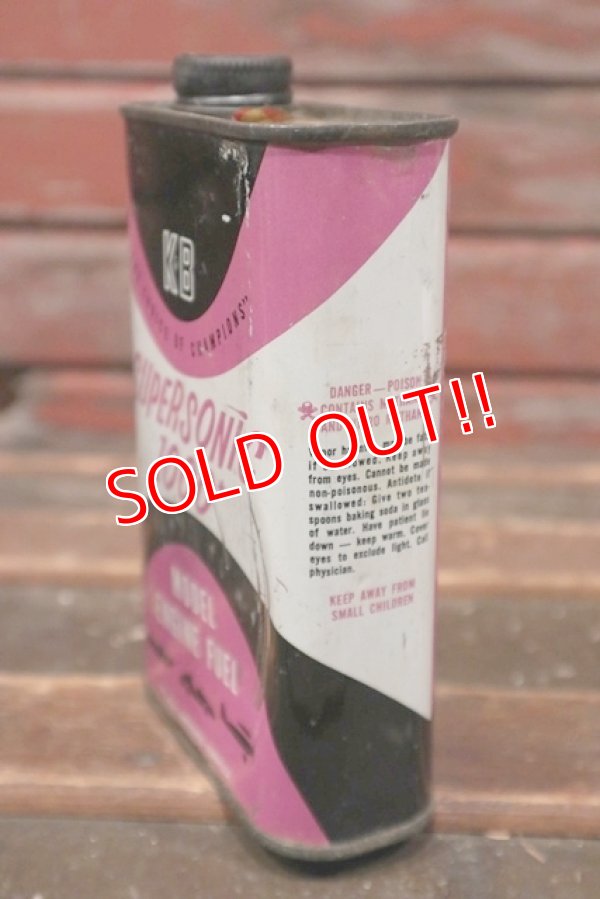 画像4: dp-211110-30 SUPERSONIC 1000 / Vintage Engine Oil Can