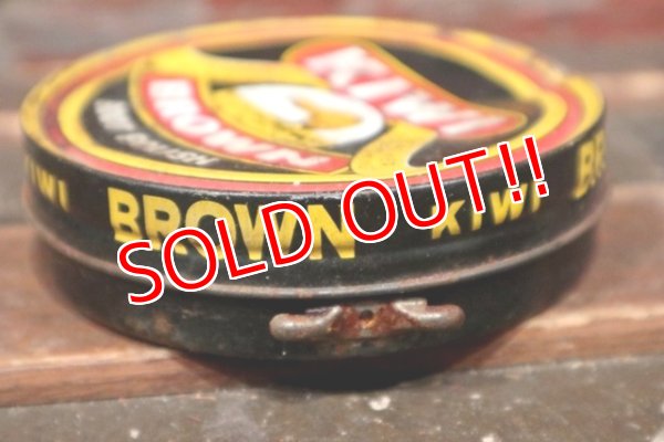 画像4: dp-210901-71 KIWI / 1970's〜BOOT POLISH "BROWN" Can