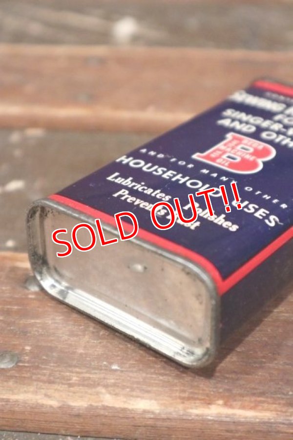 画像6: dp-211110-65 BEGA MACHINE OIL / SEWING MACHINE OIL Handy Can