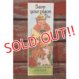 画像: ct-150217-08 Smokey Bear / 1980's Bookmark