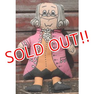 画像: ct-211201-105 FEDERAL SAVINGS / Benj. Franklin 1970's Pillow Doll