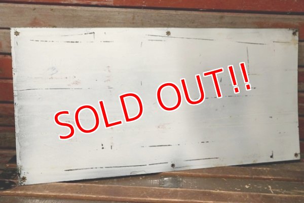 画像11: dp-211201-31 DUBBLE WARE OVERALLS / 1930's-1940's Enamel Sign