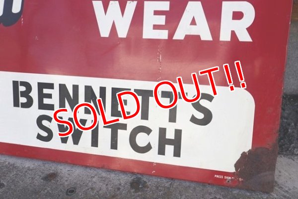 画像7: dp-211201-03 OSHKOSH / 1940's Huge Advertising Sign