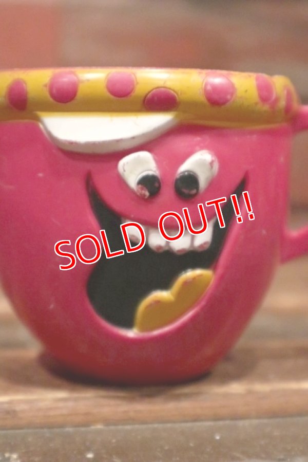 画像2: ct-211201-75 Pillsbury / 1970's Funny Face Plastic Mug "Loud-Mouth Punch"