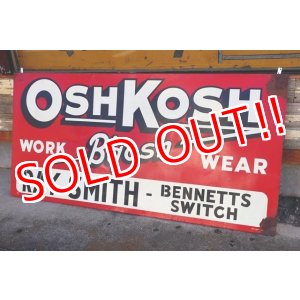画像: dp-211201-03 OSHKOSH / 1940's Huge Advertising Sign