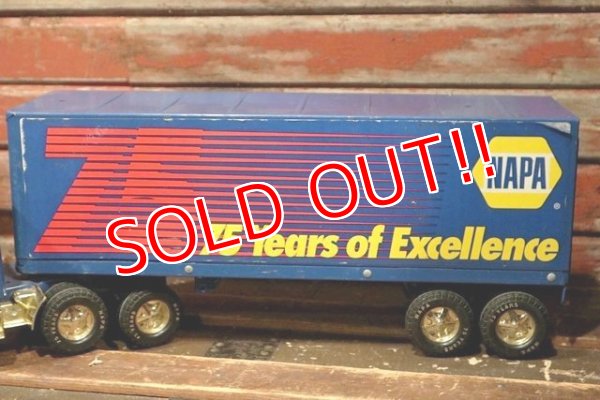 画像3: dp-211201-27 NAPA / NYLINT 1999 NAPA 75Year's of Excellence Trailer Truck Toy