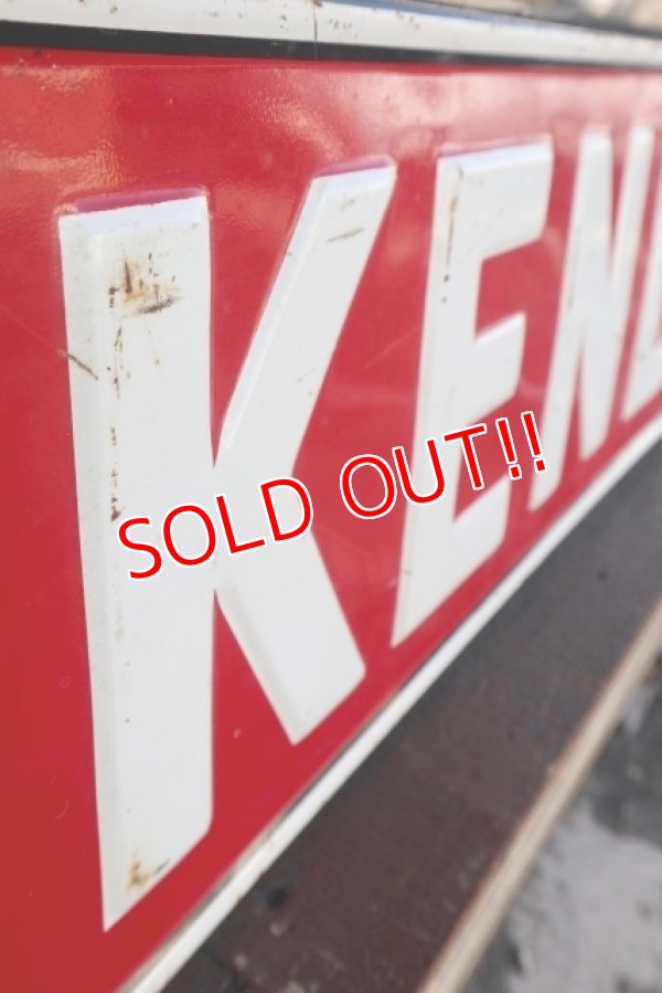 画像8: dp-211201-05 KENDALL / 1940's Metal Sign