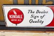 画像2: dp-211201-05 KENDALL / 1940's Metal Sign