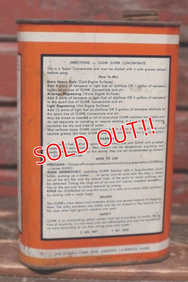 画像5: dp-211201-32 GUNK / DEGREASE Vintage Can