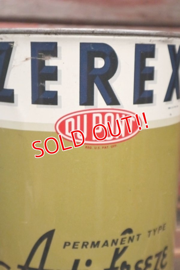 画像2: dp-211201-19 DU PONT / Anti-Freeze and Anti Rust ZEREX Can