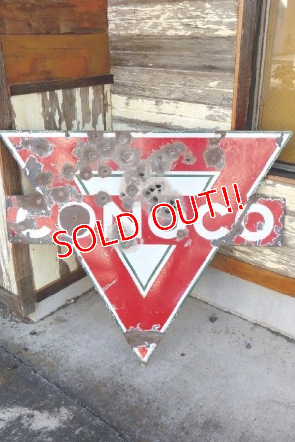 画像7: dp-211201-04 CONOCO / 1940's Gas Station Sign