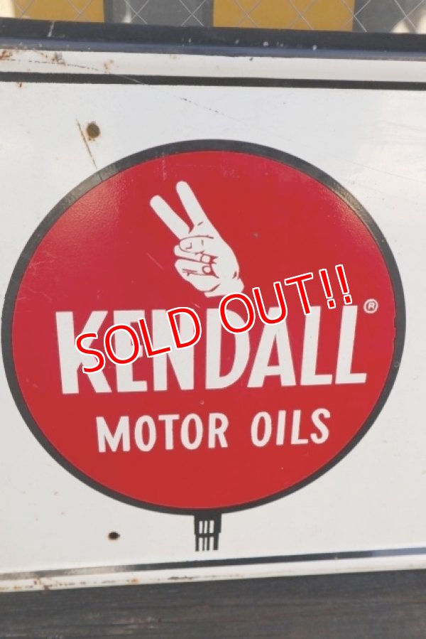 画像6: dp-211201-05 KENDALL / 1940's Metal Sign