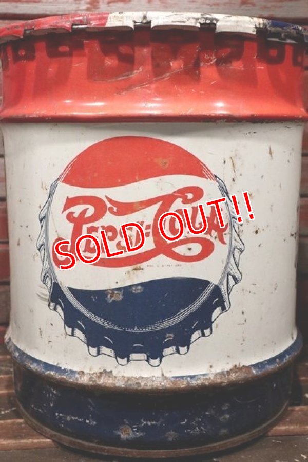 画像4: dp-211201-06 PEPSI COLA / 1940's 5 Gallons Syrup Can