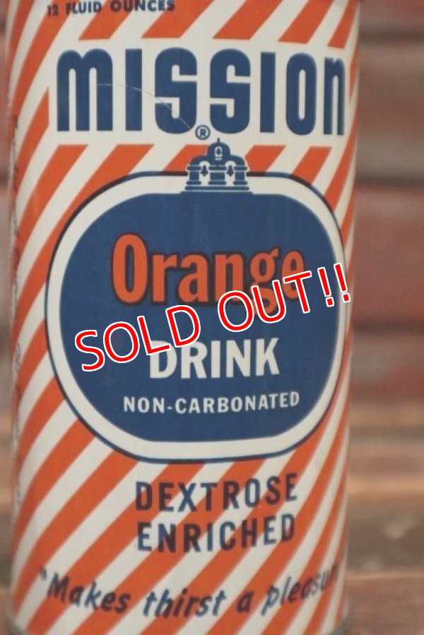 画像2: dp-211110-42 MISSION ORANGE SODA / Vintage Can Coin Bank