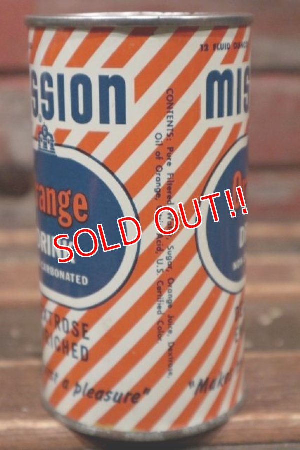 画像4: dp-211110-42 MISSION ORANGE SODA / Vintage Can Coin Bank