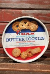 画像: dp-211201-26 DAK BUTTER COOKIES / Vintage Tin Can