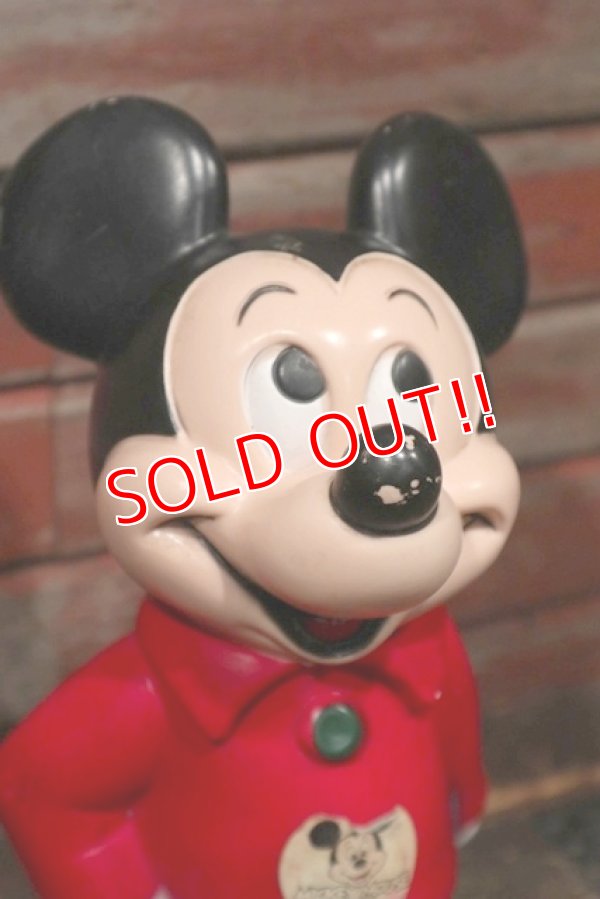 画像2: ct-211101-57 Mickey Mouse / Play Pal Plastic 1970's Coin Bank