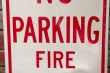 画像3: dp-211110-59 Road Sign "NO PARKING FIRE LANE"