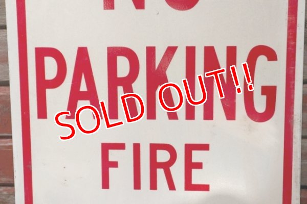 画像3: dp-211110-59 Road Sign "NO PARKING FIRE LANE"