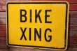 画像1: dp-211110-59 Road Sign "BIKE XING"