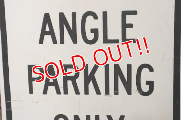 画像3: dp-211110-59 Road Sign "HEAD-IN ANGLE PARKING ONLY"
