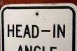 画像2: dp-211110-59 Road Sign "HEAD-IN ANGLE PARKING ONLY"