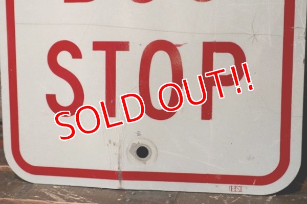 画像4: dp-211201-21 Road Sign "NO PARKING BUS STOP"