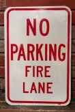 画像1: dp-211110-59 Road Sign "NO PARKING FIRE LANE"