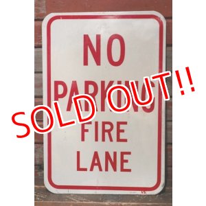 画像: dp-211110-59 Road Sign "NO PARKING FIRE LANE"