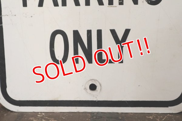 画像4: dp-211110-59 Road Sign "HEAD-IN ANGLE PARKING ONLY"