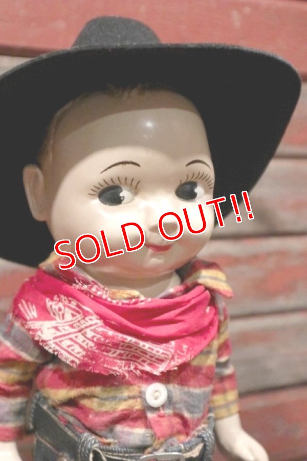 画像2: ct-211210-42 Lee / Buddy Lee 1950's Hard Plastic Doll "Cowboy"