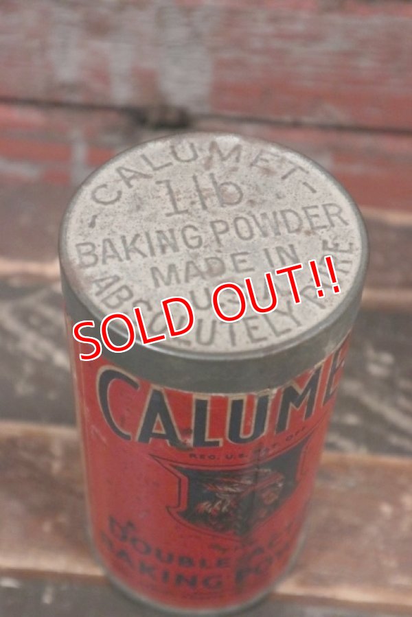 画像6: dp-211210-20 CALUMET / Vintage Baking Powder Can