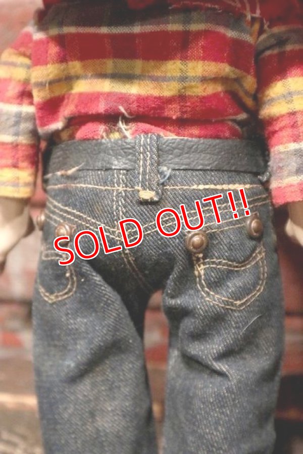 画像13: ct-211210-42 Lee / Buddy Lee 1950's Hard Plastic Doll "Cowboy"