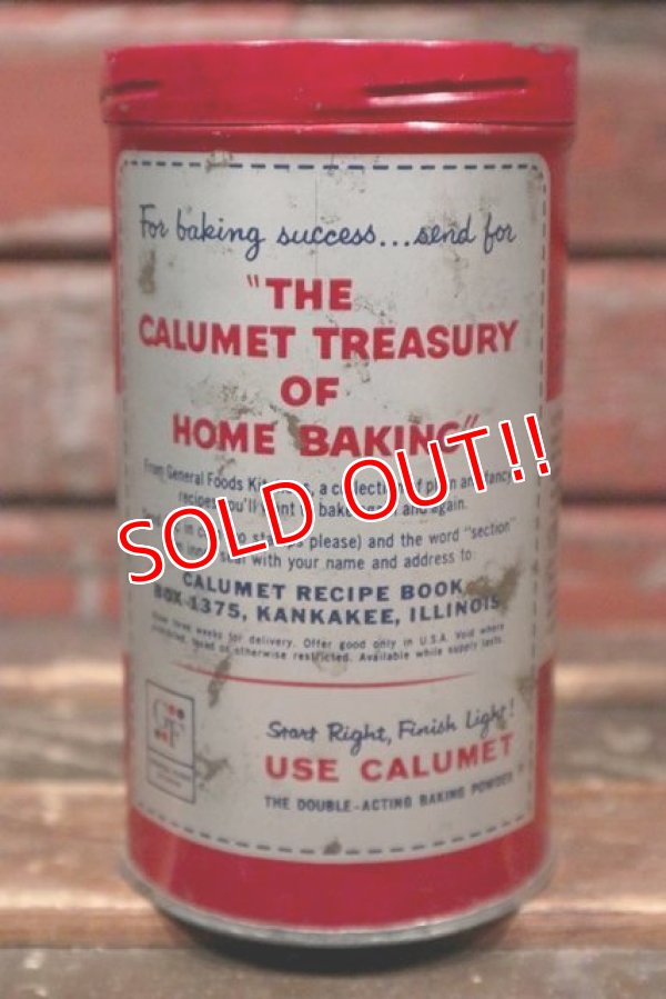 画像5: dp-211210-51 Calumet / Vintage Baking Powder Can