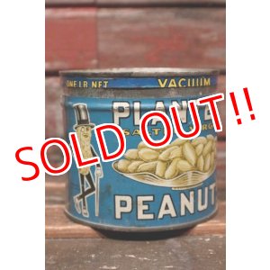 画像: ct-211210-13 PLANTERS / MR.PEANUT 1930's-1940's Salted Peanuts Can