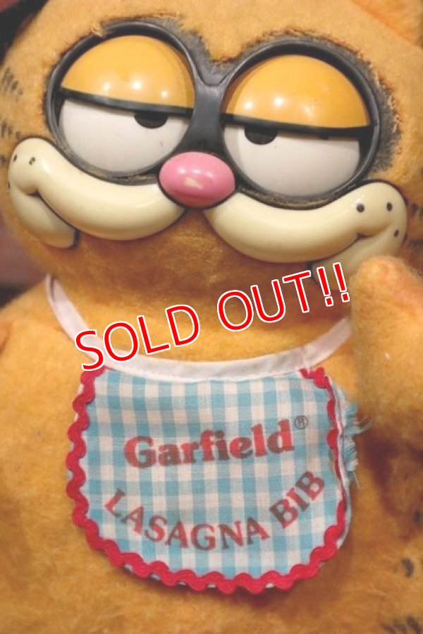 画像2: ct-211201-28 Garfield /  MATTEL 1980's Talking Plush Doll