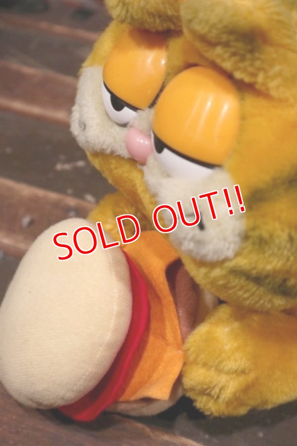 画像6: ct-2211201-36 Garfield / DAKIN 1980's Plush Doll "Hamburger"
