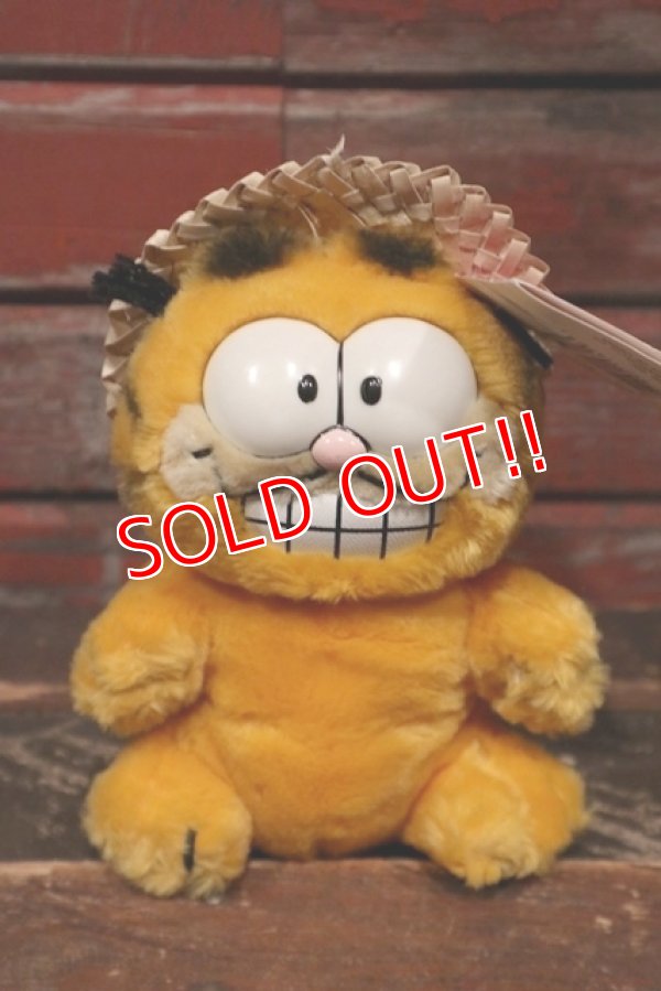 画像1: ct-211201-21 Garfield / DAKIN 1980's Plush Doll