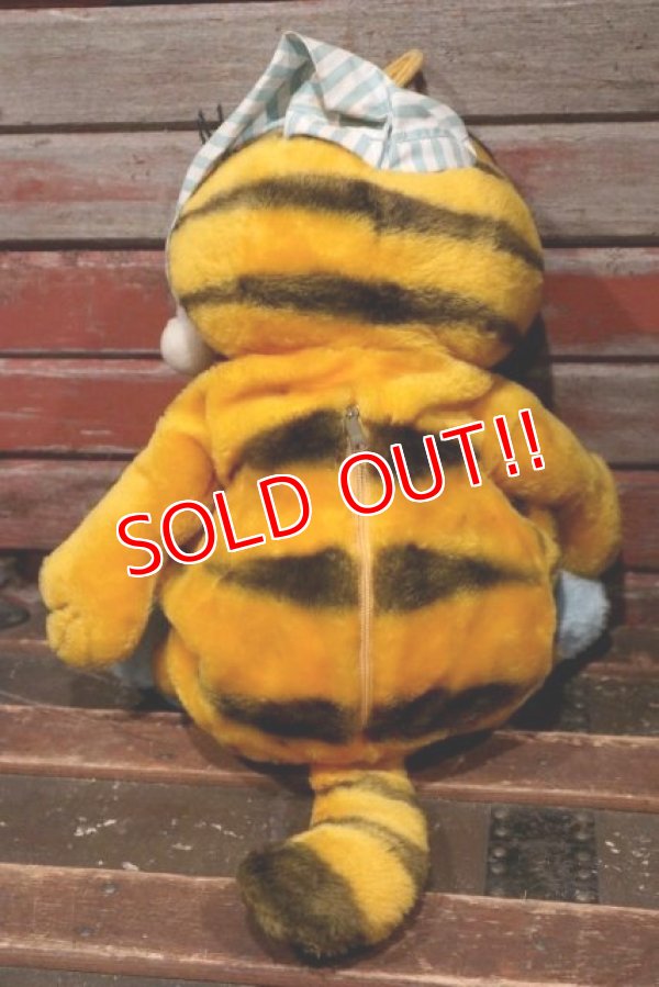 画像5: ct-2211201-30 Garfield / DAKIN 1980's Pouch Plush Doll