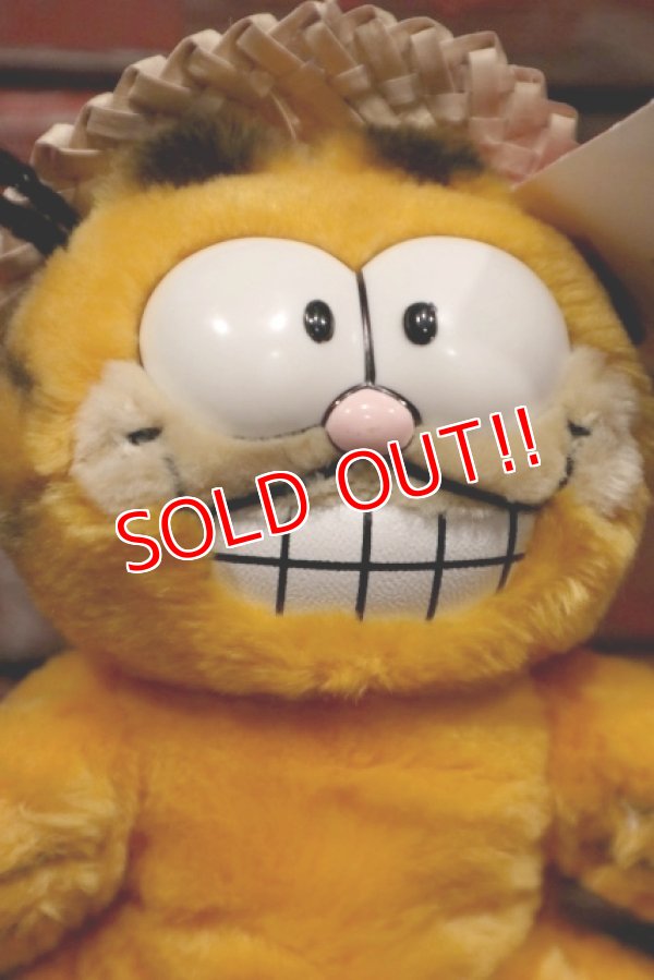 画像2: ct-211201-21 Garfield / DAKIN 1980's Plush Doll