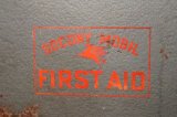 画像: dp-220301-135 SOCONY MOBIL / 1950's FIRST AID KIT BOX