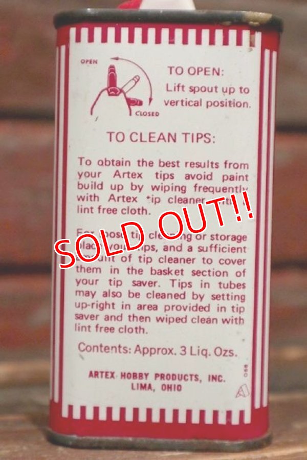 画像3: dp-211210-60 Artex / Tip Cleaner And Thinner Handy Can