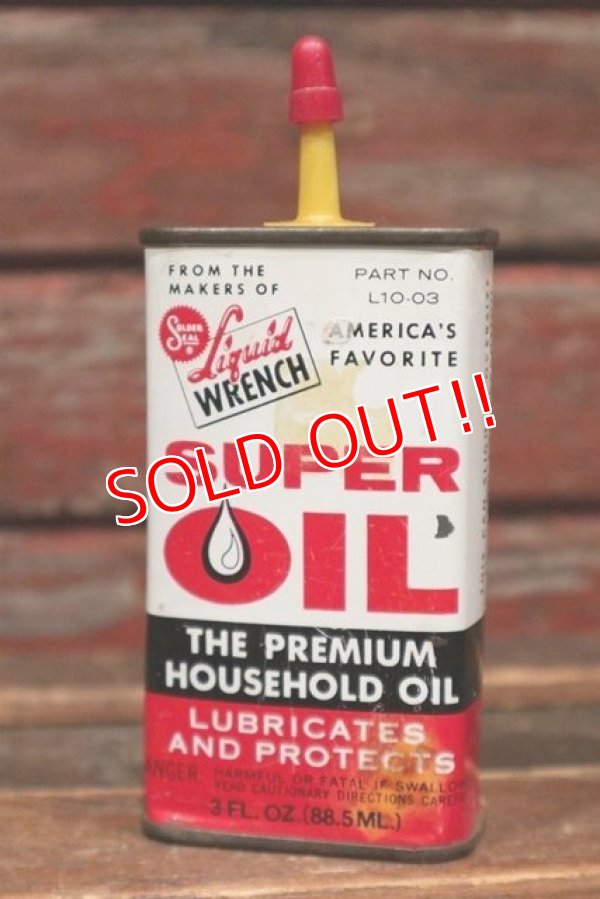 画像1: dp-211210-55 Liquid WRENCH / SUPER OIL HOUSEHOLD Handy Can