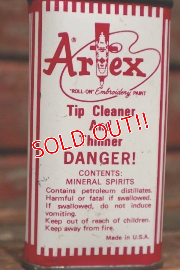 画像2: dp-211210-60 Artex / Tip Cleaner And Thinner Handy Can