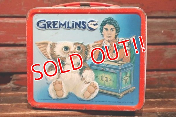 画像1: ct-211210-55 GREMLiNS / Aladdin 1984 Metal Lunchbox