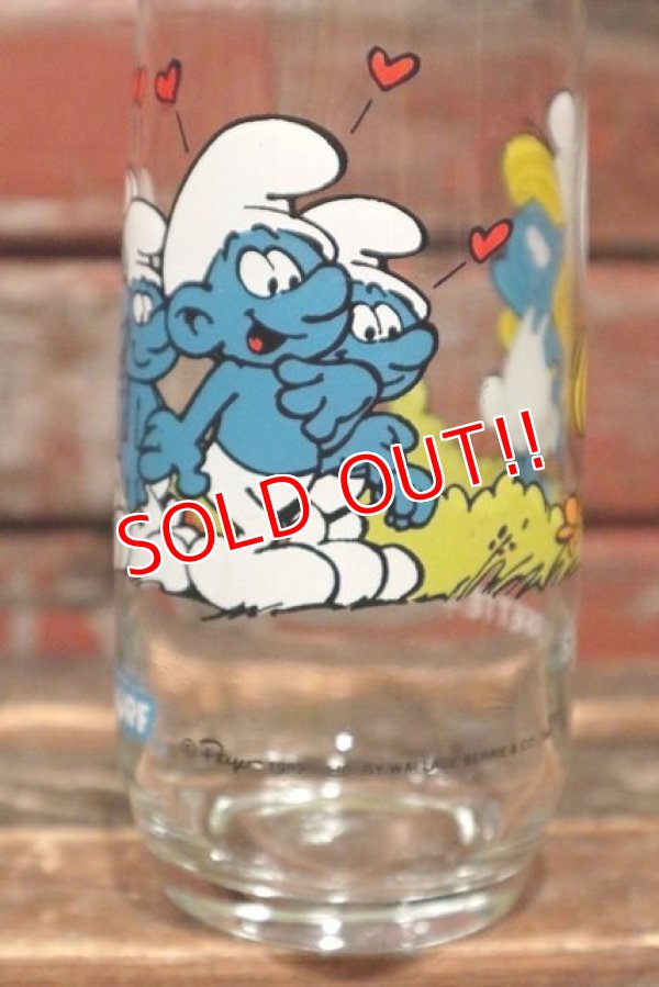 画像3: gs-210201-01 SMURF / Hardee's 1982 Glass "SMURFEET" 