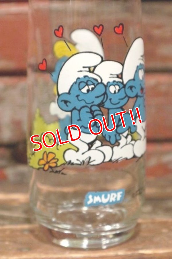 画像4: gs-210201-01 SMURF / Hardee's 1982 Glass "SMURFEET" 