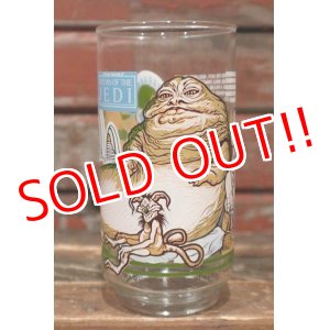 画像: gs-200901-09 STAR WARS / 1983 Return of the JEDI "Jabba the Hutt" Glass