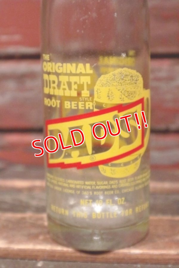 画像2: dp-211210-02 DAD'S ROOT BEER / 1970's 10 FL.OZ Bottle