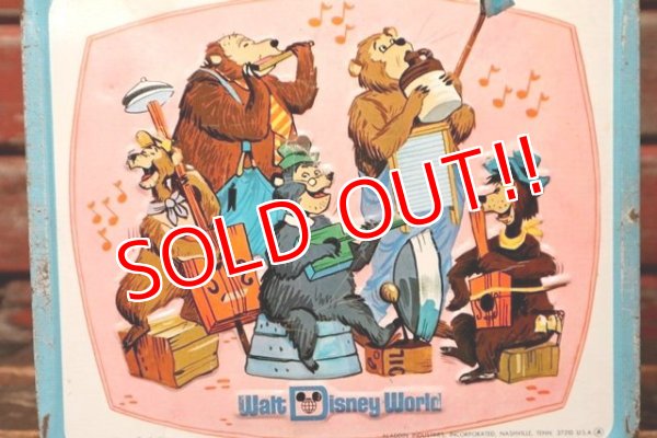 画像4: ct-211210-53 Walt Disney World / Aladdin 1970's Metal Lunchbox